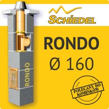 komin Schiedel Rondo fi 160 - 6 metrów - ALFALOGIS Marek Szczepański Kłodawa