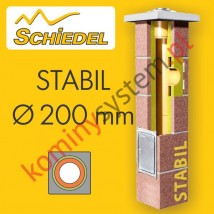 komin Schiedel Stabil fi 200 - 6 m - dostawa gratis - ALFALOGIS Marek Szczepański Kłodawa