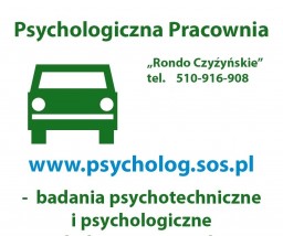 badania psychologiczne, badania kierowców,badania lekarskie - Badania Kierowców Pracownia RONDO CZYŻYŃSKIE Kraków