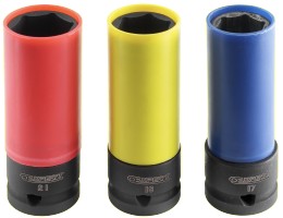 Zestaw 3 nasadek do felg aluminiowych - ELEKTRO-KOMPLEX Narzędzia Sp.j. Gdańsk