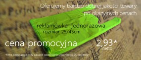 reklamówka jednorazowa - Sigma - Hurtownia Opakowań i art. Wielobranżowych Bielawa