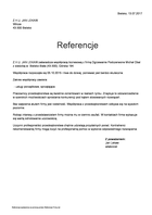 Referencja od firmy Z.H.U. Jan Lekaw