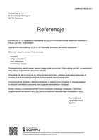 Referencja od firmy Komaton sp. z o.o.