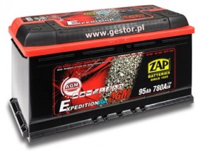Akumulator ZAP 95Ah AGM - GESTOR Przedsiębiorstwo Handlowe Sklep Wrocław