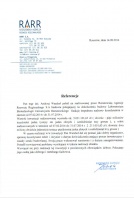 Referencja od firmy BAAR S.A