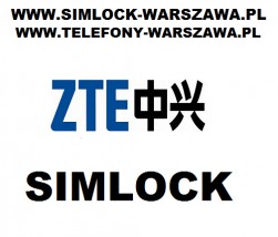 Zdejmowanie Simlocka ZTE - PREM GSM Piotr Grądzki Warszawa