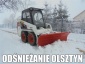 Olsztyn odśnieżanie koparką pługiem śnieżnym mechanicznie wywóz śniegu - Wyburzenia Rozbiórki Kruszywa Budowlane SENTEX