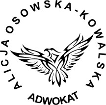 Obsługa prawna - Kancelaria adwokacka dr Alicja Osowska-Kowalska Toruń