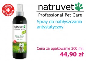 Spray nabłyszczający do sierści psa - NERO GOLD Bezglutenowe Karmy dla Psów i Kotów Rzeszów