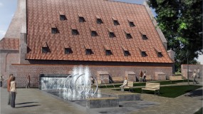 fontanna na placu im.J.Heweliusza - Studio R Autorska Pracownia Architektoniczna Roland Kwasny Gdańsk