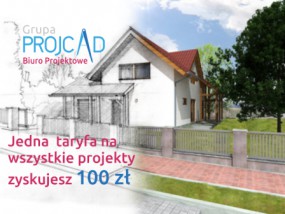 Projekty domów - sprzedaż i adaptacja - Grupa Projcad Biuro Projektowe Luboszyce