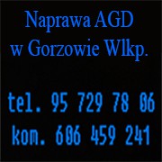 Naprawa pogwarancyjna AGD - Zakład elektromechaniczny naprawa sprzętu AGD  Mirosław Majgat Gorzów Wielkopolski