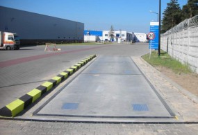 Waga samochodowa betonowa - zagłębiona - Europejskie Centrum Innowacyjne Kamil Pyclik Kluczbork