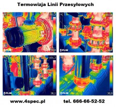 Diagdnostyka termowizyjna linii technologicznych - Termowizja Bydgoszcz