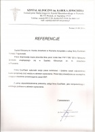 Referencja od firmy Szpital Kliniczny im. Karola Jonschera Uniwersytetu Medycznego im. Karola Marcinkowskiego w Poznaniu