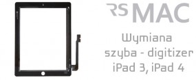 iPad 3 - naprawa zbitej szybki - RSMAC Poznań