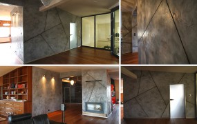 beton na ścianie - Firma REDKOT STUDIO Sp. z o.o. Zielona Góra
