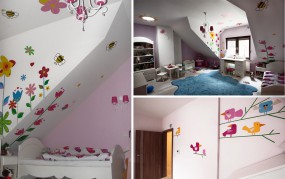 kolorowe naklejki na ścianie - Firma REDKOT STUDIO Sp. z o.o. Zielona Góra