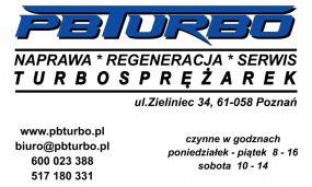 Regeneracja turbin - PBTURBO Regeneracja Turbosprężarek Przemysław Błachut Poznań