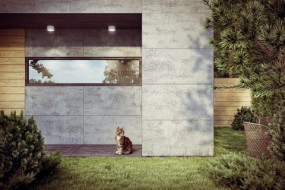 Elewacje z betonu architektonicznego - beton architektoniczny VHCT - Luxum - Producent Wyposażenia Wnętrz Kraków