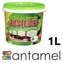 AKSILBET 1L - farba do betonu, posadzek, elewacji - ANTAMEL Rzeszów