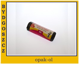 WORKI NA ŚMIECI MASTER O POJEMNOŚCI 35 L PAKOWANE 15 szt. CZARNE - OPAK-OL Bydgoszcz