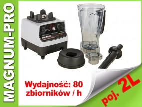 Blender barmański, barowy profesjonalny o 2L 1500W - MAGNUM-PRO Poczesna