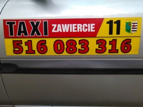 Obsługa transportowa - taxi - TAXI ZAWIERCIE 516-083-316 Zawiercie