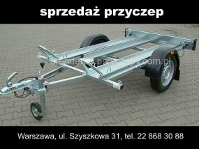 Przyczepa pod motocykle - WIRO BP Wypożyczalnia przyczep, sprzedaż przyczep Warszawa