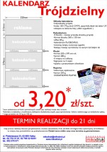 Kalendarz trójdzielny - Mikodruk Computer s.c. Jacek i Sylwia Mikołajczyk Kalisz