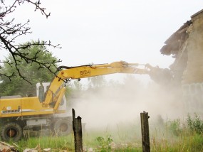 Rozbiórki budynków obiektów fundamentów - MORSBUD Firma Inżynieryjno Budowlana Bolechówko