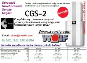 Wolf CGS-2L-24/200 Kondensacyjny Piec Gazowy - XVERTIV Paweł Sutor Kraków