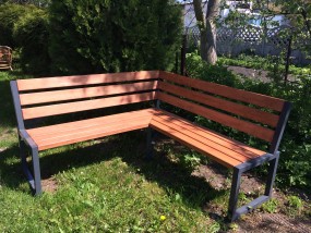 Ławka ogrodowa, parkowa - RAWMET Izabela Rawińska Władysławów