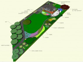koncepcja ogrodu - OGRODY-RW Pracownia Architektury Krajobrazu Połczyn-Zdrój