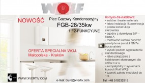 Wolf FGB-K-35 Kondensacyjny Piec Gazowy - XVERTIV Paweł Sutor Kraków