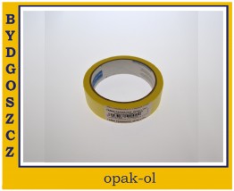 TAŚMA PAPIEROWA BLUE DOLPHIN ŻÓŁTA 25mm x 25 m - OPAK-OL Bydgoszcz