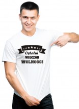 T shirt z nadrukiem na kawalerskie - WWW.SKLEPNADRUKI.PL Ostrów Wielkopolski