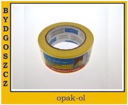 TAŚMA MASKUJĄCA PAPIEROWA BLUE DOLPHIN ŻÓŁTA 3-DNIOWA 48mmx50 m - OPAK-OL Bydgoszcz