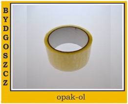 TAŚMA PAKOWA 48mm x 50y AKRYL PRZEZROCZYSTA - OPAK-OL Bydgoszcz
