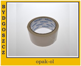 TAŚMA PAKOWA 48mm x 50y KAUCZUKOWA BIAŁA - OPAK-OL Bydgoszcz