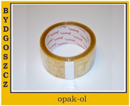 TAŚMA PAKOWA VIBAC 48mm x 66y KAUCZUK TRANSPARENTNA - OPAK-OL Bydgoszcz