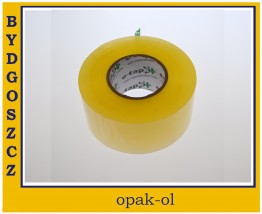 TAŚMA PAKOWA  E-TAPE+ 48mm x 150m TRANSPARENTNA - OPAK-OL Bydgoszcz