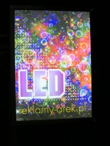 Ramki świetlne LED, zatrzaskowe, system OWZ - AREK Agencja Reklamowa Mińsk Mazowiecki