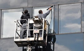 Mycie okien na wysokościach - Firma Usługowa Flux Kerger Sp.j. Siemianowice Śląskie