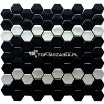 Mozaika szklana czarna mic - Topglas-Top-mozaika Libiszów