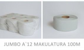 Papier toaletowy Jumbo - MAXI-PAP S.C. Garlica Duchowna