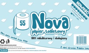 Papier toaletowy Nova55 - MAXI-PAP S.C. Garlica Duchowna