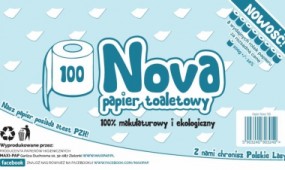 Papier toaletowy Nova100 - MAXI-PAP S.C. Garlica Duchowna