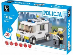 KLOCKI - POLICJA 135 EL. - PHU SMERFOLANDIA Wiry