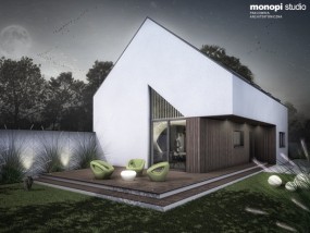 Projekty indywidualne domów - Monopi Studio - Pracownia Architektoniczna Kielce